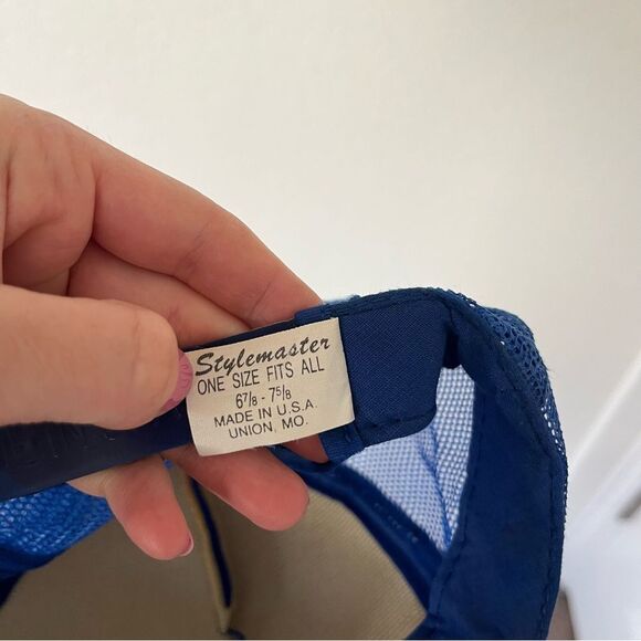 Vintage Busch Men's One Size Fits All Trucker Hat - Picture 7 of 7